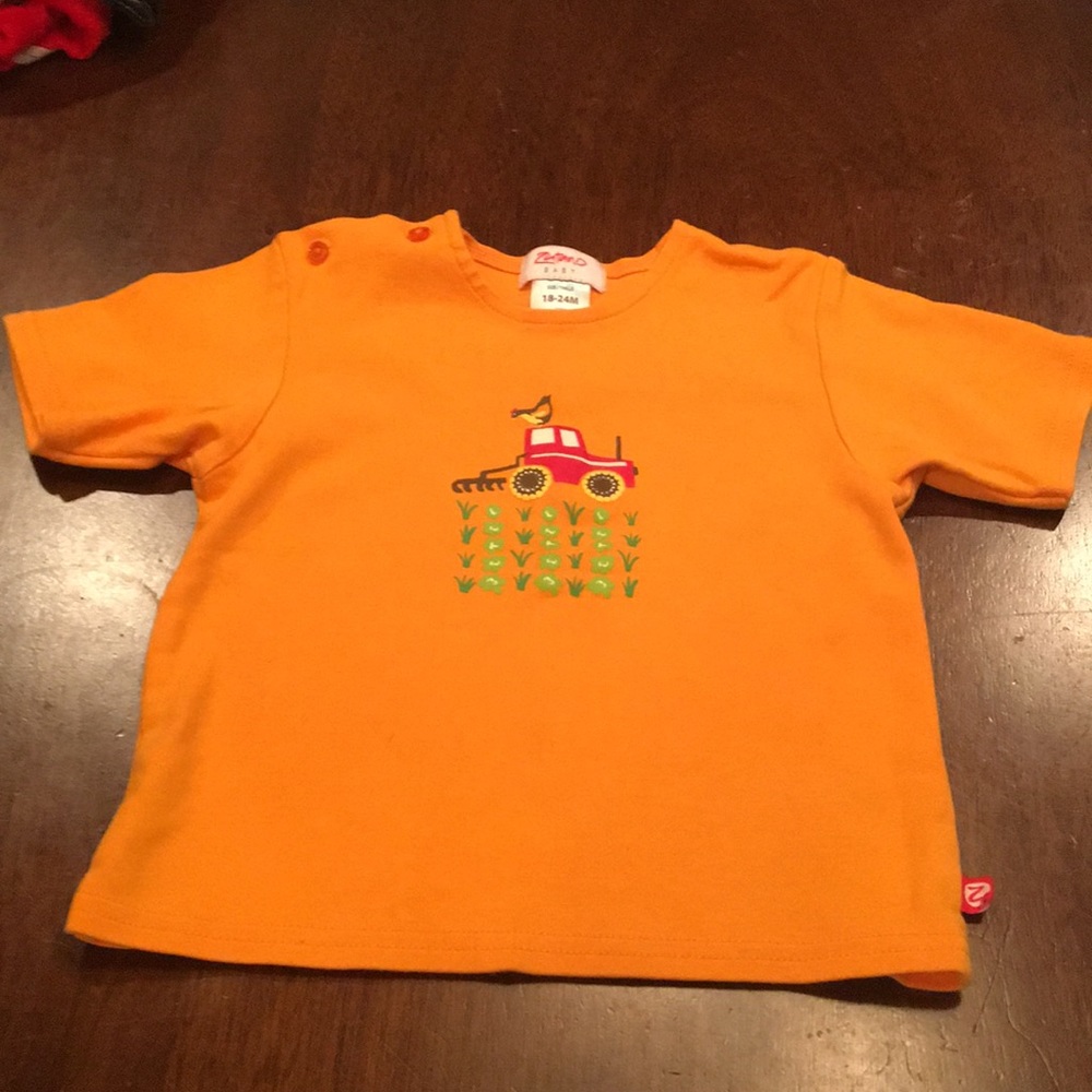 Zutano boys short sleeve T-shirt